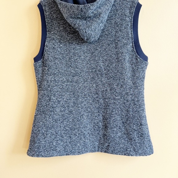 IRIE WASH Navy Full Zip Vest with Hood Size 42 - Picture 4 of 8